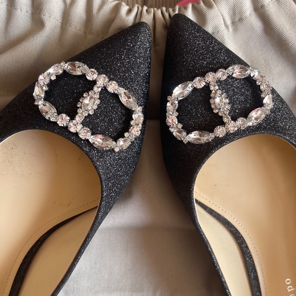 Dee Ocleppo Black Flats - Picture 2 of 7